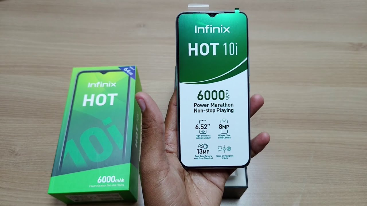 Infinix HOT 10i Unboxing & Specifications