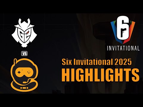 [HIGHLIGHTS] G2 Esports vs SSG | Six Invitational 2025 - Playoff Day 1