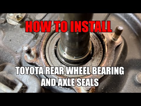 79-99 TOYOTA Rear Wheel Bearing And Axle Seals
