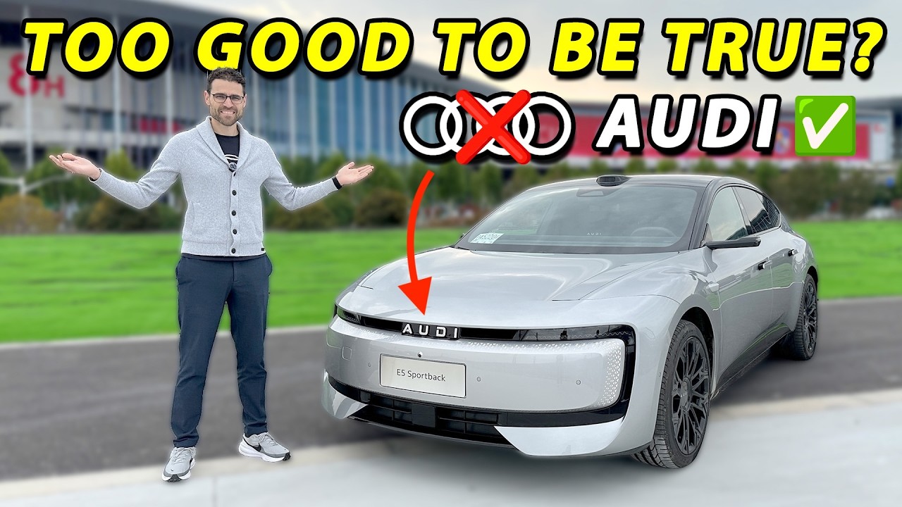 The best Audi without rings?! Audi E5 Sportback exclusive driving REVIEW