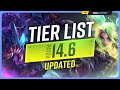 NEW UPDATED TIER LIST for PATCH 14.6 - League of Legends