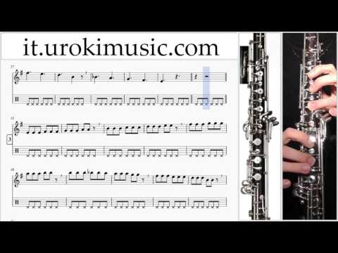 Lezioni di Oboe Ariana Grande Dangerous Woman Parte#1 Melodia Tutorial Spartito Imparare Insegnante