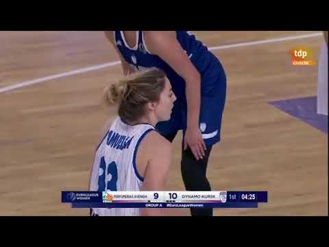 EUROLIGA FEMENINA 2021, BURBUJA 2 PERFUMERIAS AVENIDAD VS DYNAMO KURSK