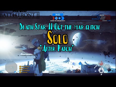 *AFTER PATCH* STAR WARS BATTLEFRONT 2 DEATH STAR II OUT THE MAP GLITCH