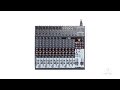 миниатюра 0 Видео о товаре Микшерный пульт Behringer XENYX QX2222USB