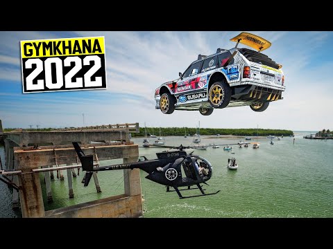 [HOONIGAN] Gymkhana 2022: Travis Pastrana Goes Berserk in Florida in a 862HP Subaru Wagon