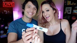 WE'RE PREGNANT!!! (LIVESTREAM CELEBRATION!!!)
