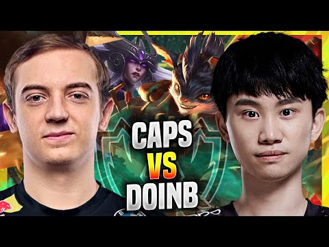 G2 CAPS vs FPX DOINB in EUW SOLOQ! - G2 Caps Plays Syndra MID vs FPX DoinB Rumble!