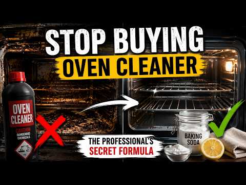 Stop Buying Oven Cleaner. Professionals Never Needed It