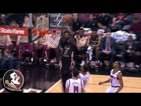 M.J. Walker & Christ Koumadje Hook Up For Massive Alley-Oop Dunk vs. Louisville