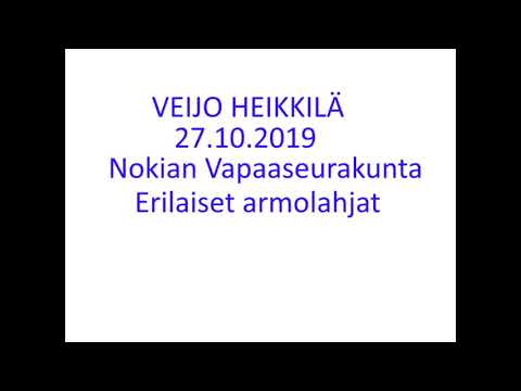 Erilaiset armolahjat