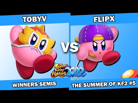 Tobyv (Wrestler) vs FlipX (Yo-Yo) - Kirby Fighters 2 Tournament - Summer of KF2022 Week 5