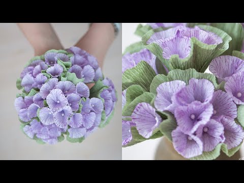 Irish crepe paper bell /  DIY Tsvoric