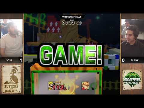 Busters & Bandits 9 - Winners Finals ft. Blank (Zero Suit Samus) VS R3|Sosa (Wario)