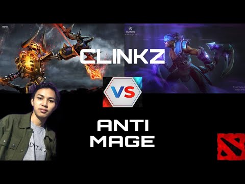 DOTA 2 PLAY GAME || MID LANE [ CLINKZ VS ANTI MAGE ] WHO WIN? #Dota2 #dota2indonesia #game #clinkz