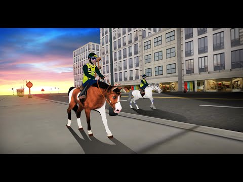Rodeo Police Horse Simulator Video