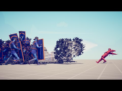 GOD NINJA vs ARMIES - Totally Accurate Battle Simulator TABS
