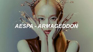 aespa 에스파 &#39;Armageddon&#39; Easy Lyrics