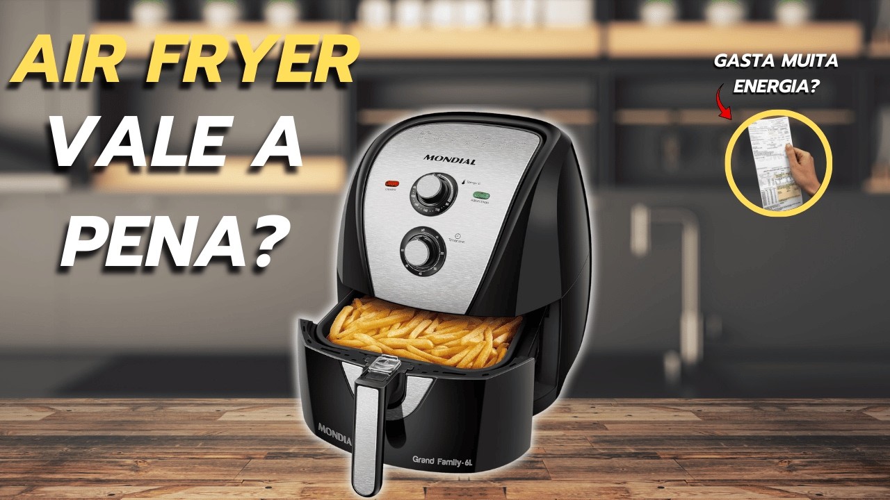 Air Fryer consome muita energia? A VERDADE que ninguém te conta!