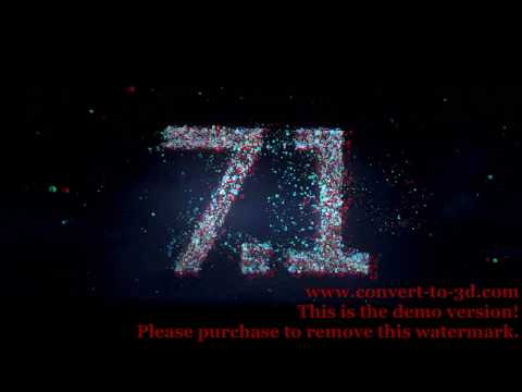 Dolby Surround 7.1 - Spheres (V1) (3d anaglyf)