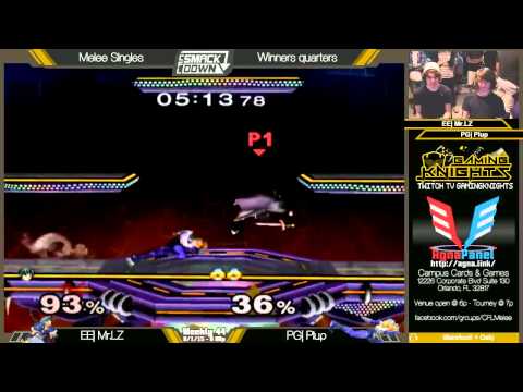 Mr. Lz (Marth/Fox) vs PG | Plup (Sheik)