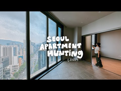 apartment hunting in seoul, 15 room tours, modern korean loft, high-end co-living apartments | vlog