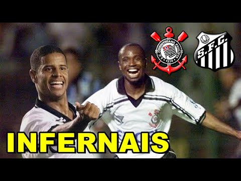 Corinthians 2 x 0 Santos  Campeonato Brasileiro 98 Semifinal 2º Jogo 06/12/1998