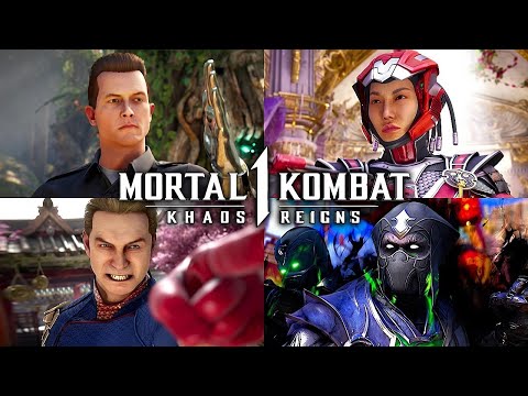 Mortal Kombat 1 - All Character Intros (Season 11 Update - 4K 60FPS)
