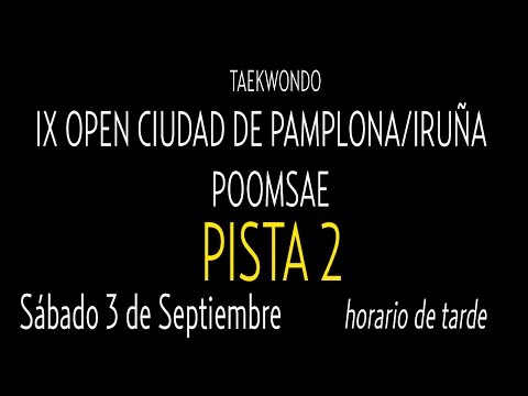 Open Internacional Pamplona. Sabado Pista 2