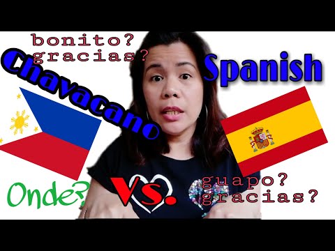 Spanish Vs. Chavacano