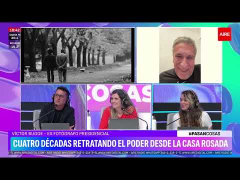 🔴 Víctor Bugge: de Videla a Milei, el fotógrafo presidencial que fue testigo de la historia reciente