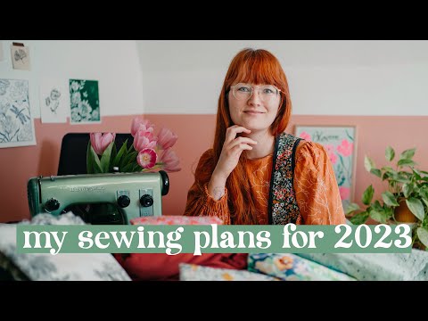 My sewing plans for 2023 // My nine makes