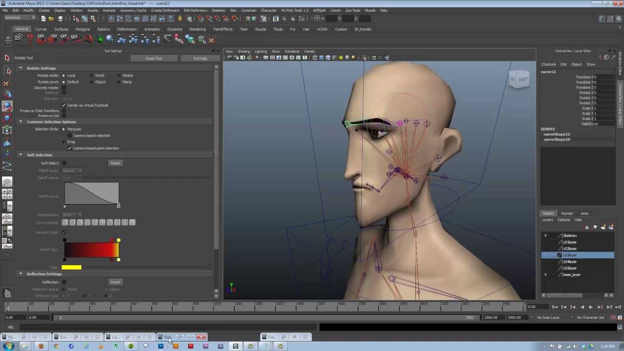 How To Rig A Head In Maya
