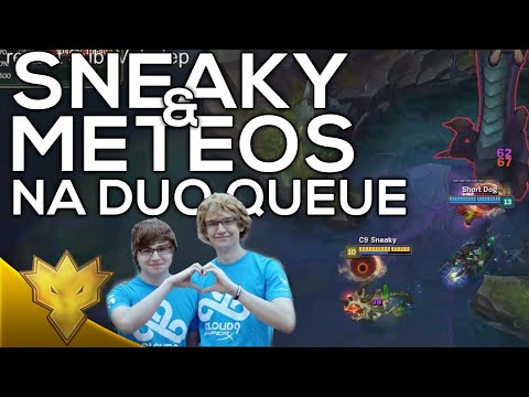 C9 Sneaky & Meteos - NA Duo Queue Funny Moments