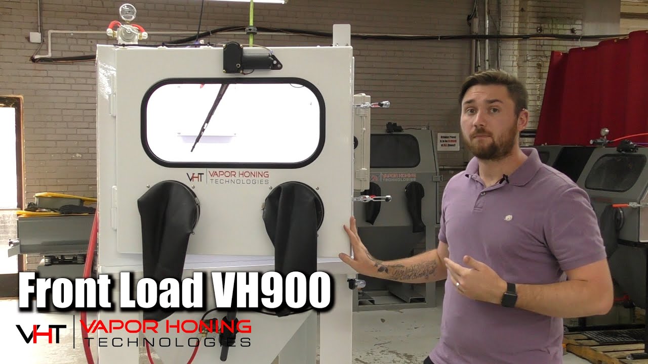 Introducing the Front Load VH900 - Vapor Honing Technologies