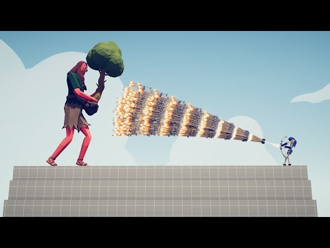 TREE GIANT vs EVERY GOD - Totally Accurate Battle Simulator