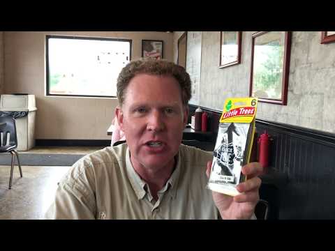 Thoughts on the Little Trees brand “Black Ice” car air freshener.