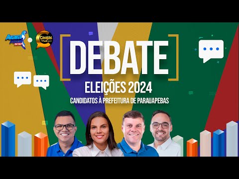 AO VIVO: Debate eleitoral dos candidatos a prefeito de Parauapebas