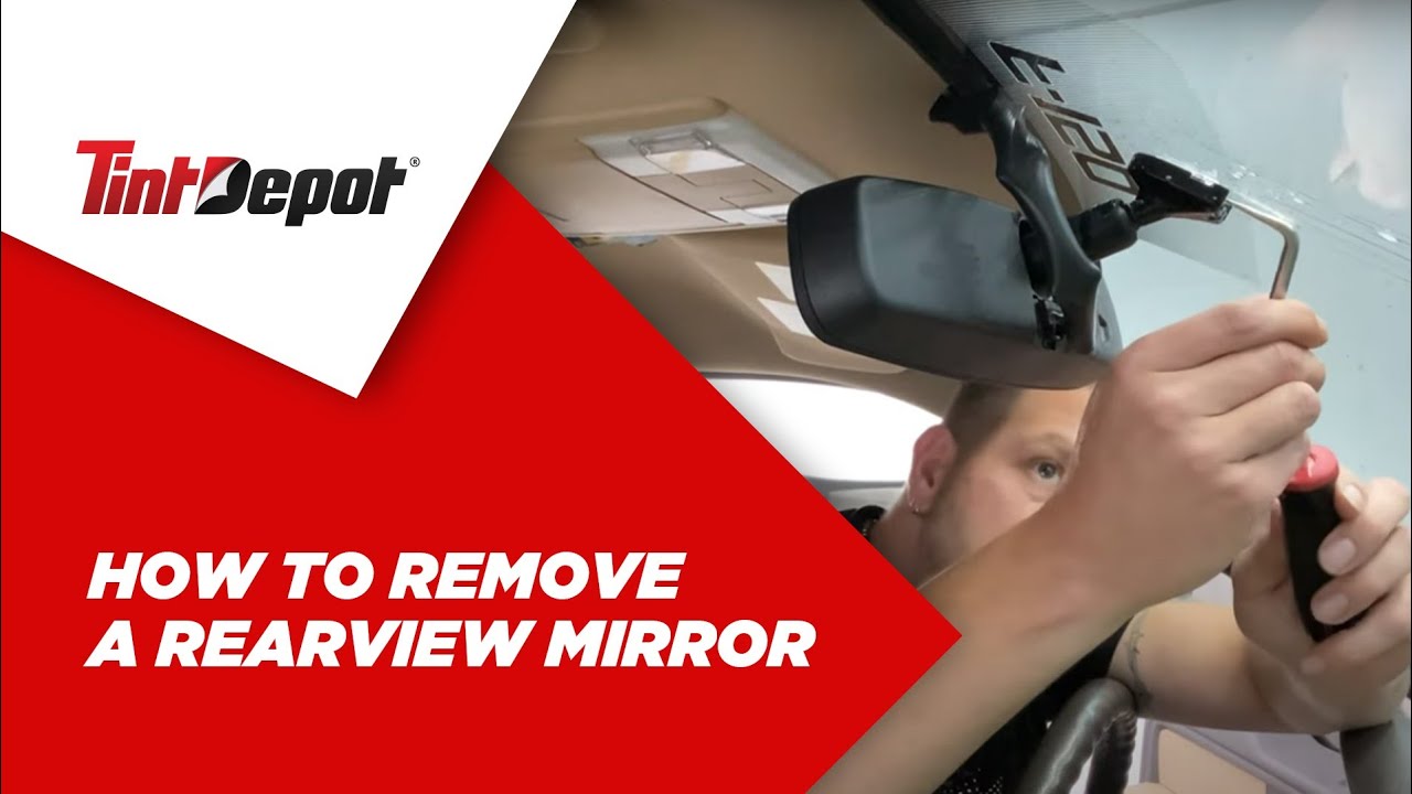 How to Remove a Rearview Mirror – (Ford F150)