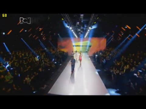 Desfile en Traje de Baño Miss Colombia 2014-2015 con ChocQuibTown HD