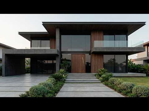 ULTRA-MODERN HOUSE BUILD: Complete Construction Timelapse & Tour