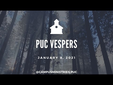 Vespers - January 8, 2021 - SA RVPs