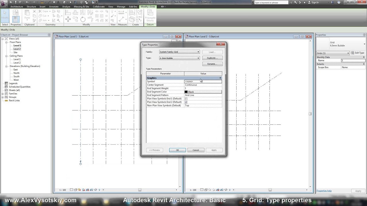 05  Grid   Type properties