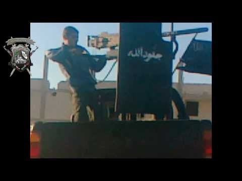 استهداف مقرات النظام على جبهة الكم في ريف حمص بالدوشكا من قبل كتيبة أسود الأرض