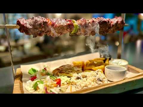 Souvlaki XXL Black Angus 650 g – vidéo