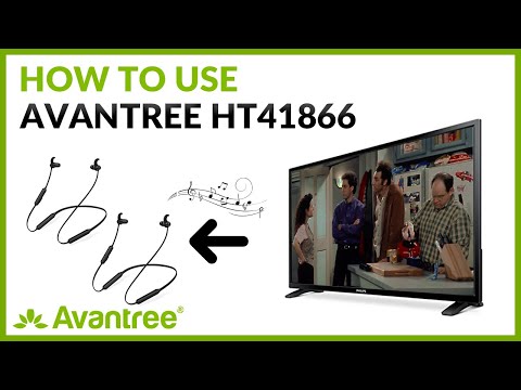 Connect Two Bluetooth Earphones to One TV - How to Use Avantree HT41866