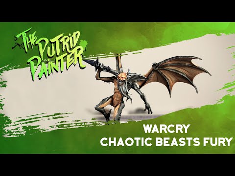 How to paint a Warcry Chaotic Beasts Fury