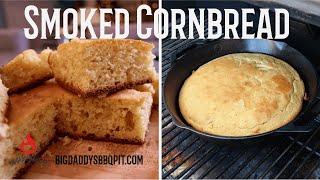 Smoked Cornbread on Cast Iron | Easy Cornbread Recipe