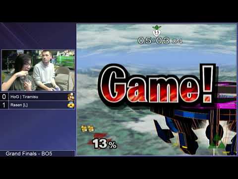 SG 20.7 SSBM - HoG | Tiramisu (Fox) vs. Rasen [L] (Sheik) - Melee GF