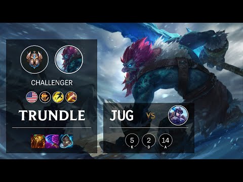 Trundle Jungle vs Sejuani - NA Challenger Patch 10.25